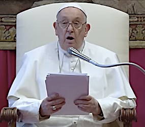 Pope Francis summary of address to Diplomats