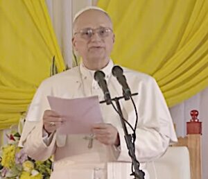 Pope Leo’s addressed the academic community